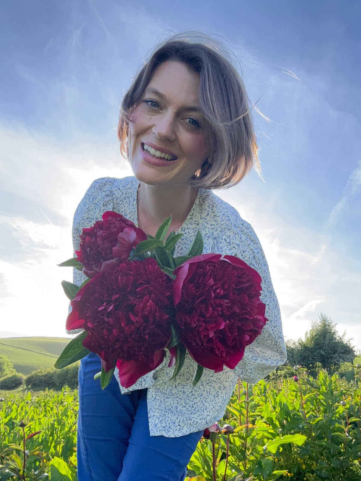 Peonies for Collection from the Farm